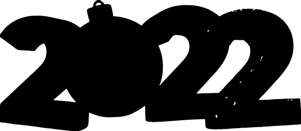 白色背景下的剪影图片下载