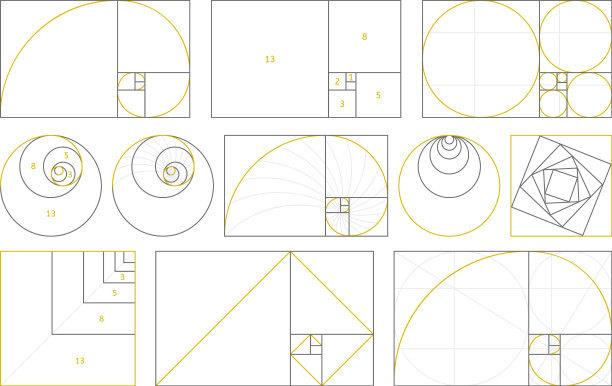 黄金分割斐波那契数理想图片下载