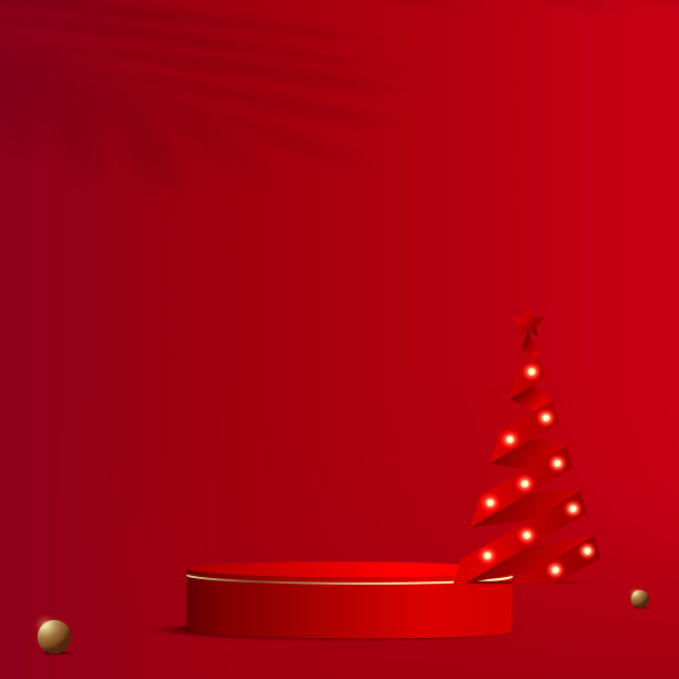 抽象背景与红色几何三维颜色图片下载