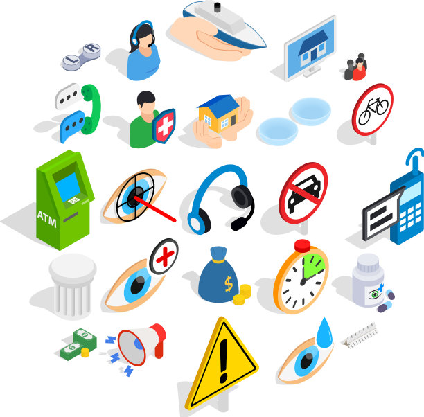 关注图标设置等距样式图片下载