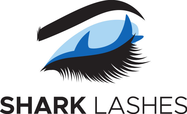 现代彩色设计鲨鱼鞭标志设计图片下载