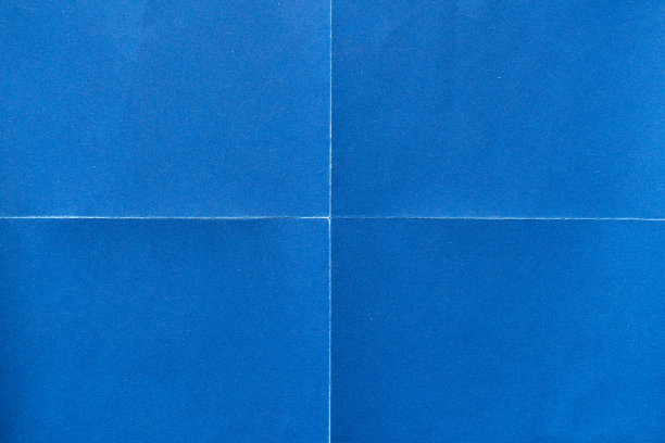 带有折痕的蓝色纸张背景图片下载