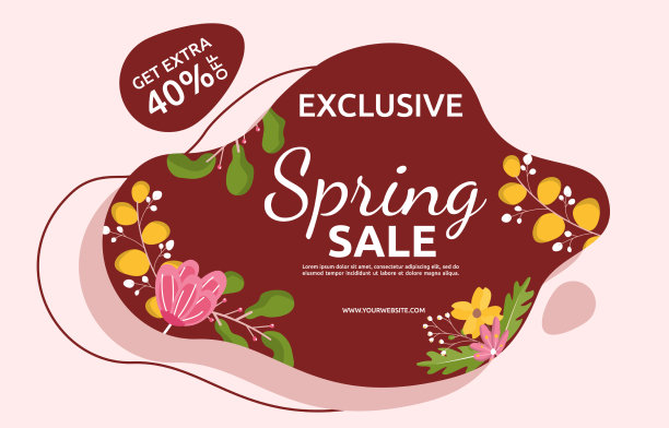 独家春季花卉销售营销业务图片下载