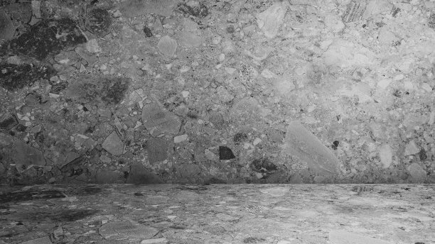 灰色卵石石空室工作室用于背景和展示您的产品。概念背景场景舞台平台展示、产品、销售、横幅、展示图片下载