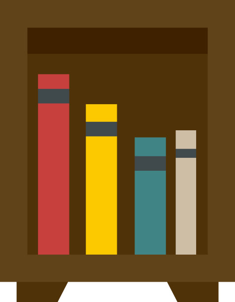 图书馆街框图标平孤立图片下载