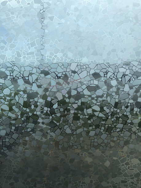 特写磨砂玻璃厚膜降低能见度。卫生间贴墙装饰。办公室电影浴室隐私办公室会议室。图片下载