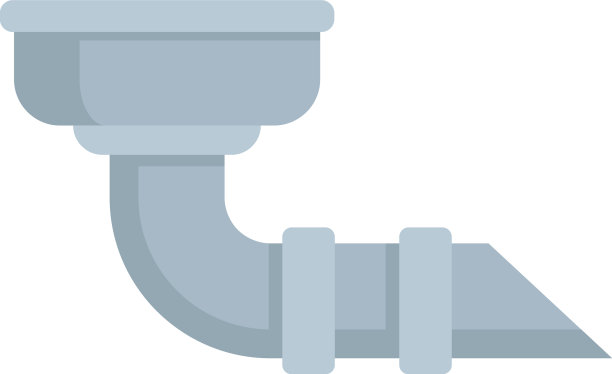 排水沟图标平孤立图片下载