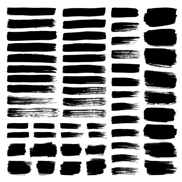 墨笔笔画泼墨笔画艺术图片下载