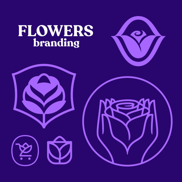 花店花店图标标志图片下载