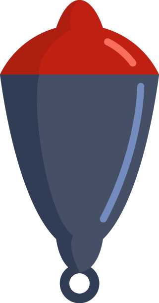 Bobber设备图标平隔离图片下载