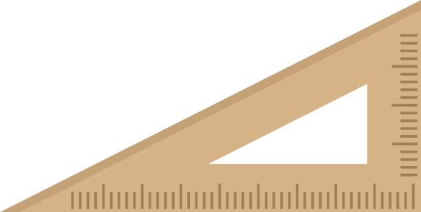 角尺图标平孤立图片下载