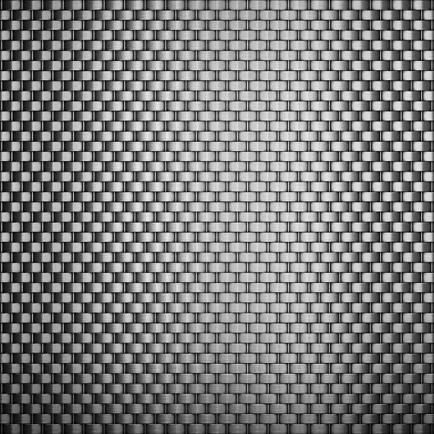 未来的碳纤维背景图案。三维渲染图片下载