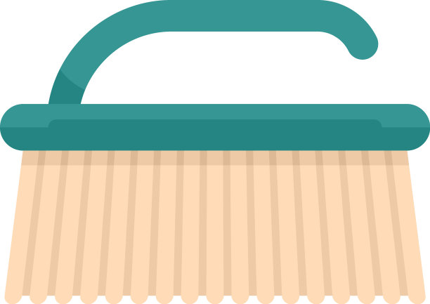 美甲刷图标平孤立图片下载