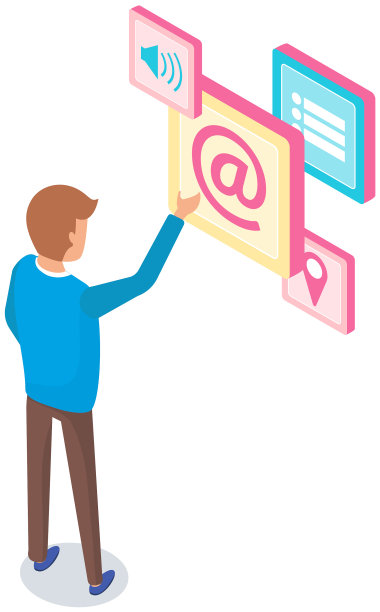 研究技术图标软件的人图片下载