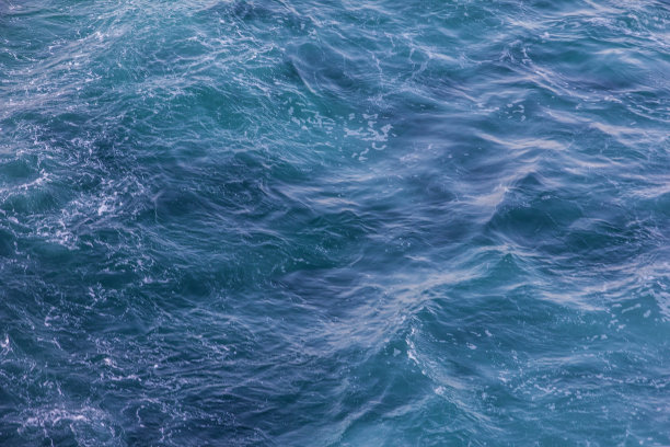 蓝色海水纹理背景图片下载