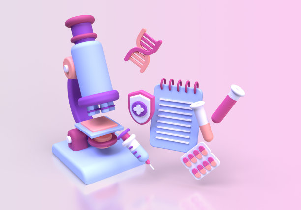 医学研究概念说明登陆页面模板的背景图片下载