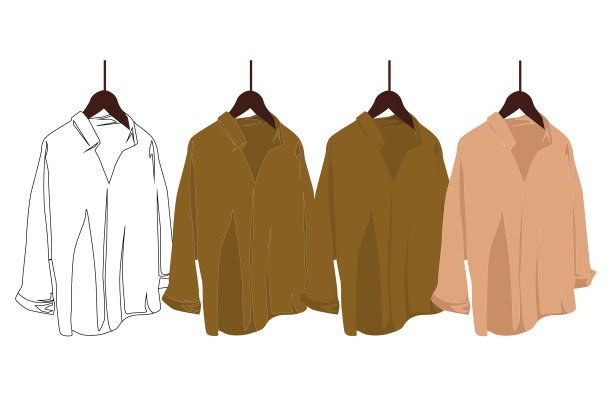 Mode时尚女装t恤套装设计图片下载