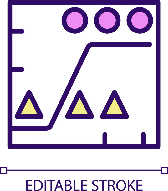 数据挖掘分析RGB颜色像素完美的图标图片下载