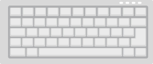 键盘图标平面隔离图片下载