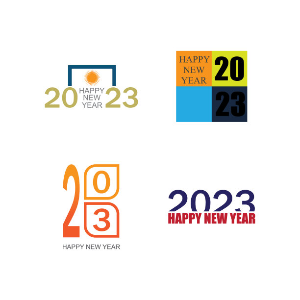 2023设计模板新年快乐图片下载