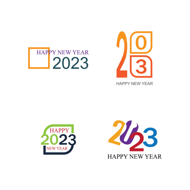 2023设计模板新年快乐图片下载