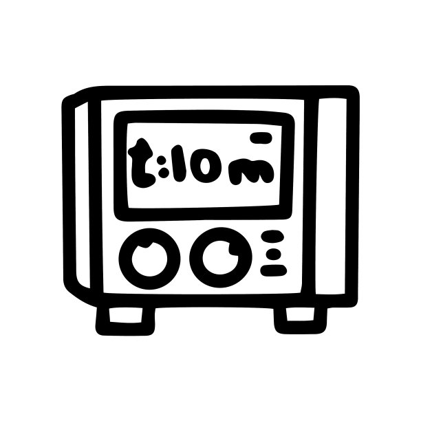 热炮带定时线涂鸦简单图片下载