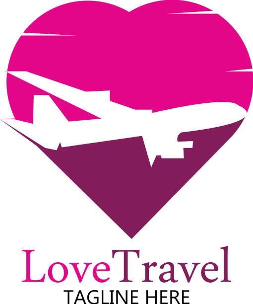 爱旅行标志图标设计模板图片下载