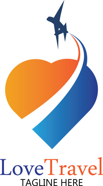 爱旅行标志图标设计模板图片下载