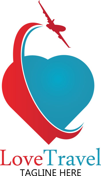 爱旅行标志图标设计模板图片下载