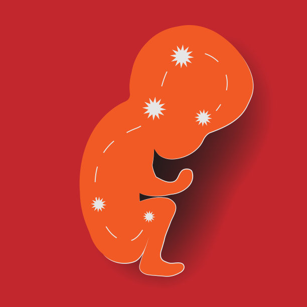 一个孩子的剪影纸上的星星的影子图片下载