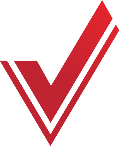 字母v检查标志标志图标设计模板图片下载