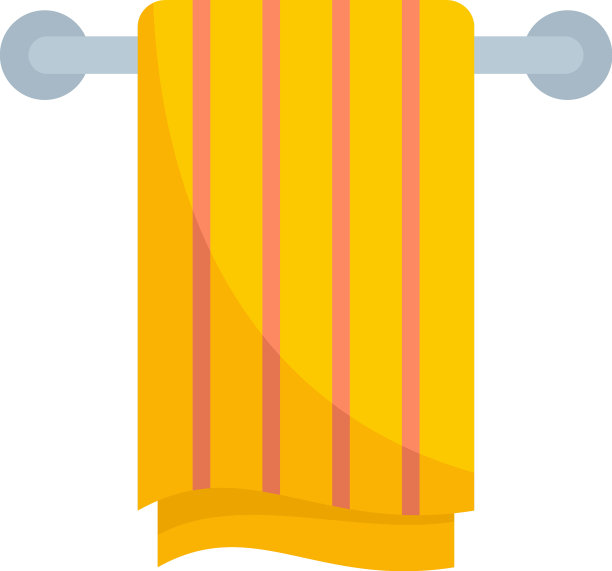 管道加热毛巾轨道图标平隔离图片下载