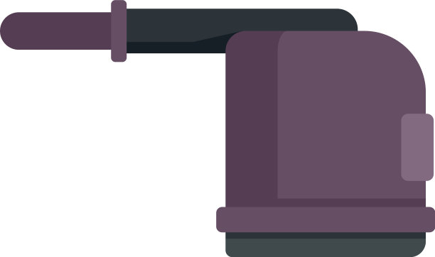 地毯蒸汽清洁器图标平孤立图片下载