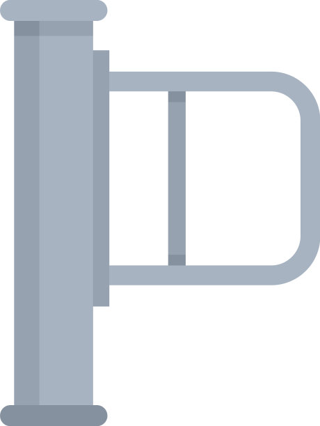 门旋转门图标平孤立图片下载