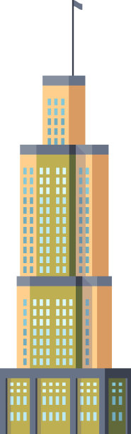 高楼林立，商业办公中心图片下载