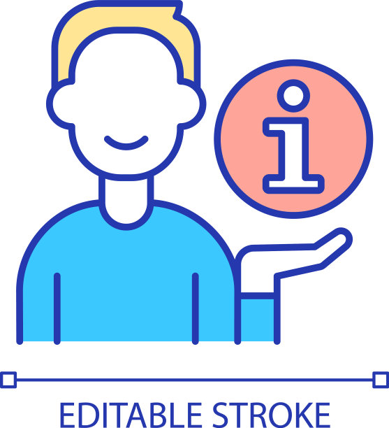 顾问RGB彩色图标图片下载