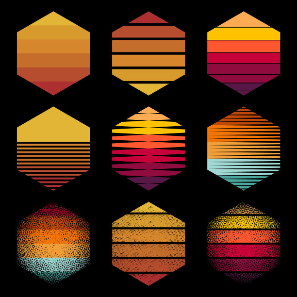 复古复古背景集合图片下载