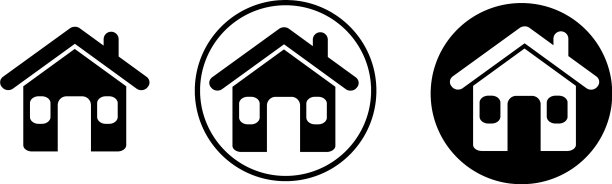 独立式住宅图标图片下载