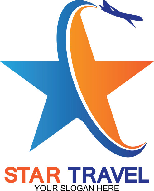 星旅标志设计旅行社标志设计图片下载