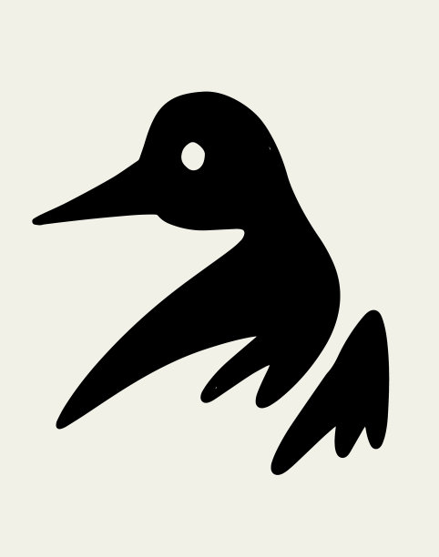 手绘抽象创意简单的艺术品图片下载