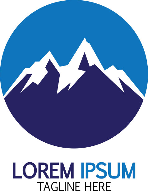 山图标标识图片下载