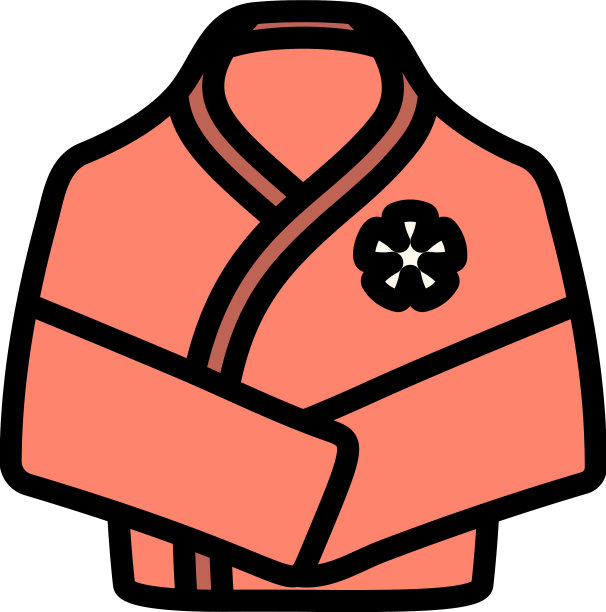 水疗浴袍图标图片下载