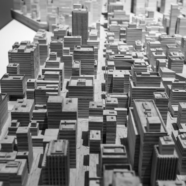 城市综合体、CBD、大都市、摩天大楼图片下载