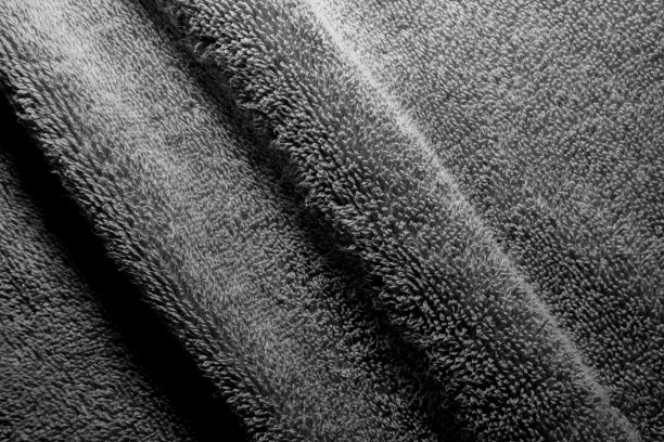 灰色折叠羊毛纹理背景图片下载