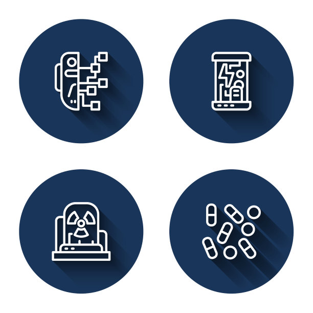 设定线人形机器人低温胶囊图片下载