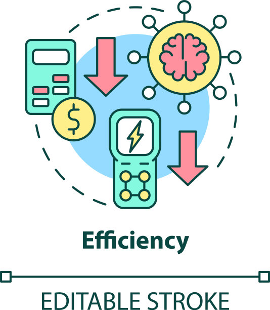 效率概念图标图片下载