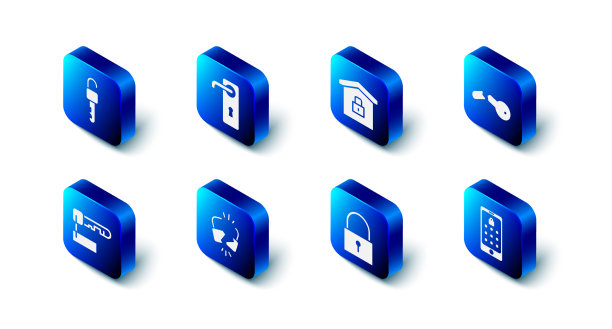 套门把手房子在保护下坏了图片下载