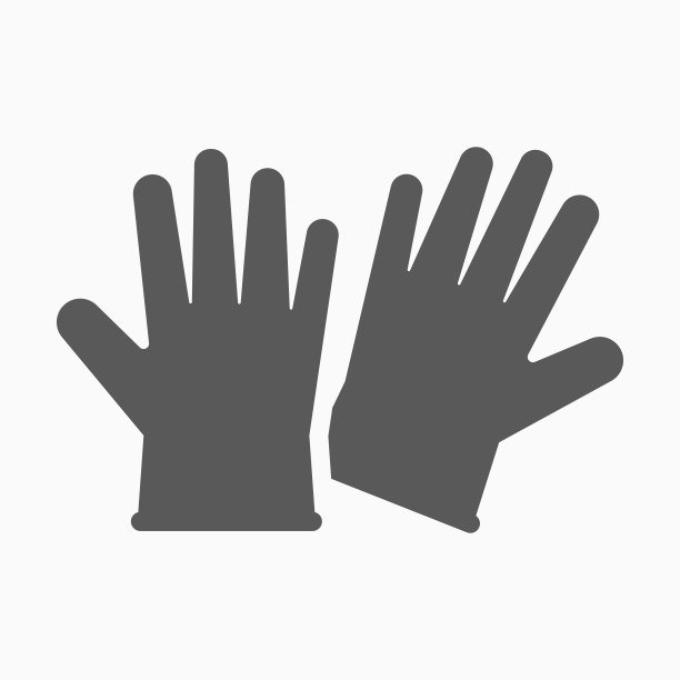 手套图标，健康向量，医院插图图片下载