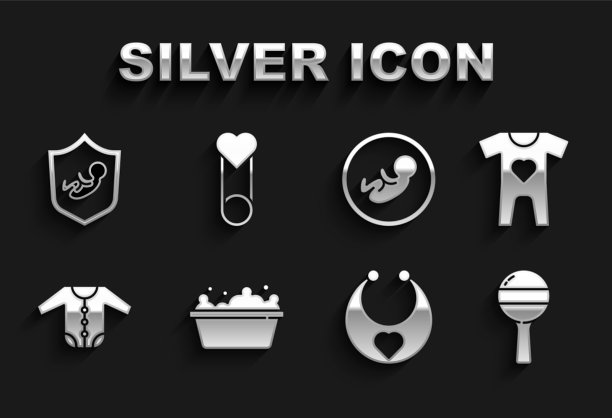 设置婴儿浴缸衣服拨浪鼓婴儿玩具围嘴图片下载