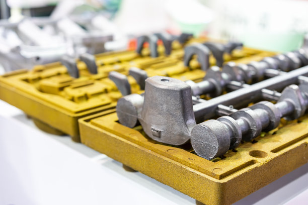 用于工业用树脂包覆砂壳模具制造的汽车产品凸轮轴金属铸件样品图片下载